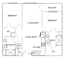 Design 2B 454 floor plan